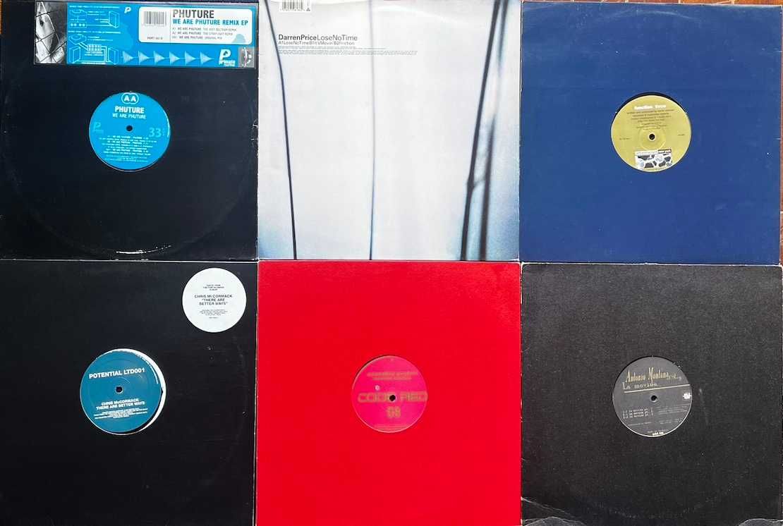 12 LP's [(90's, Techno, Classics] Adam Beyer, Umek, Function