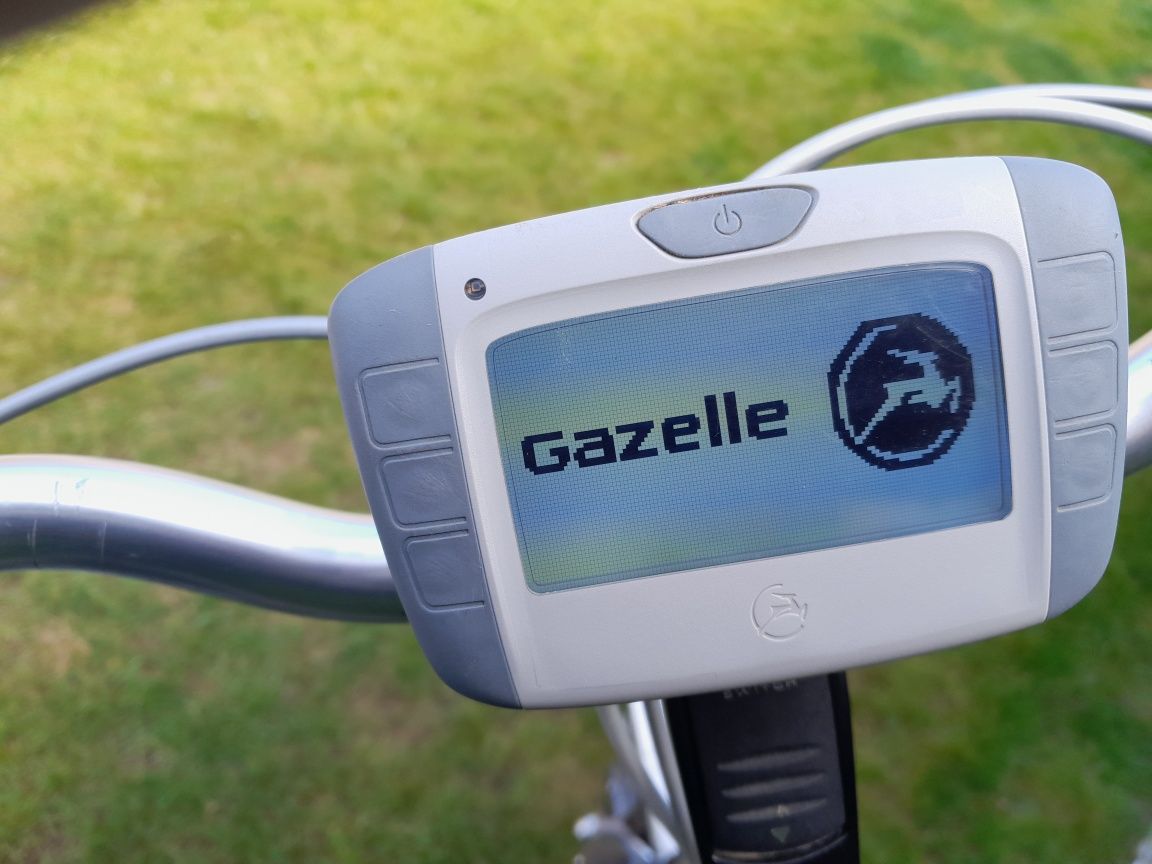 Rower elektryczny gazelle orange xtra innergy