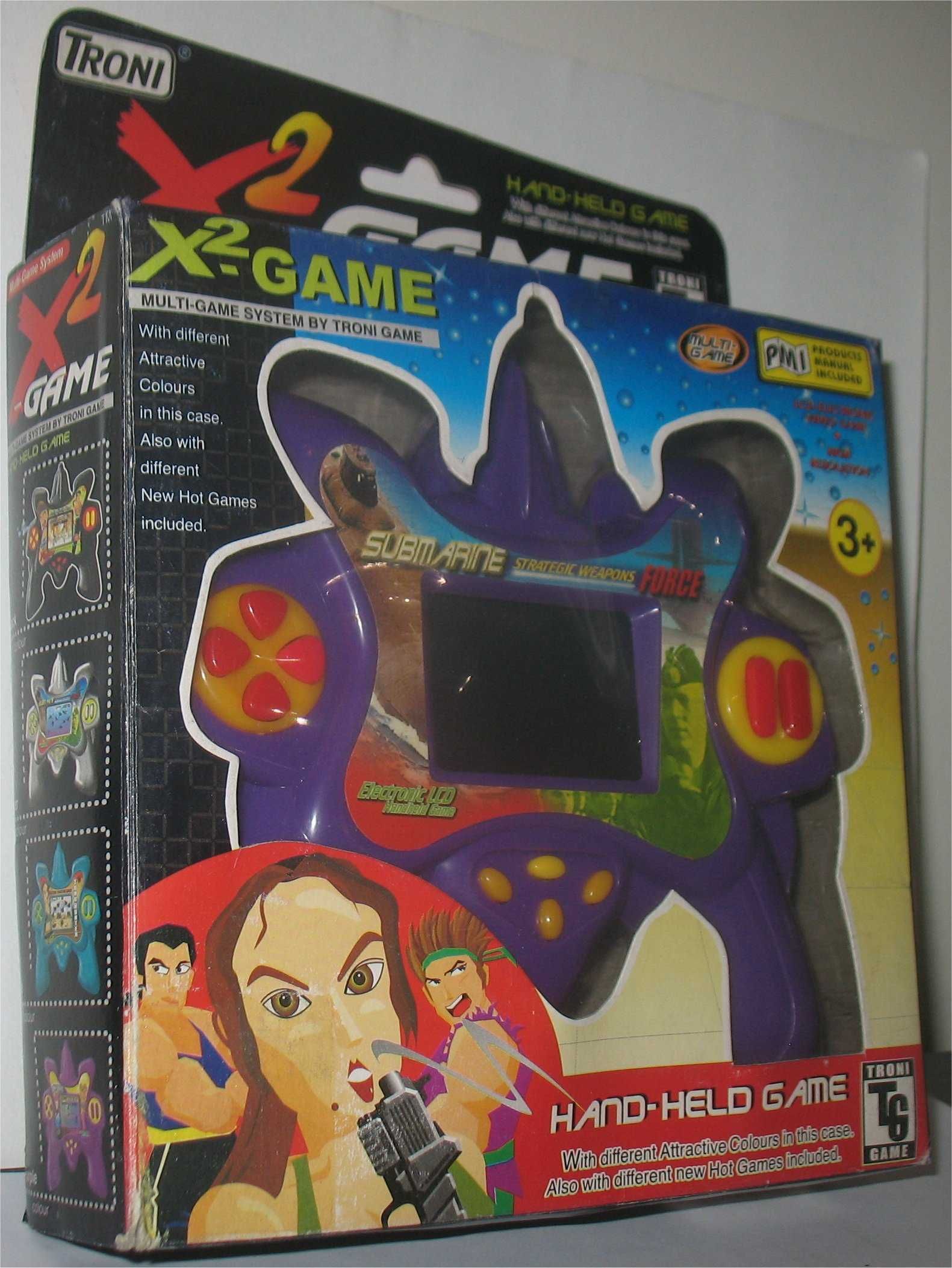 Consola de Mão - Troni - X2 Game - Submarine Strategic Weapons Force