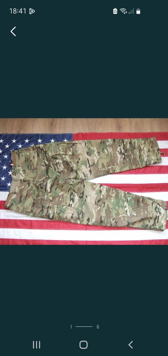 Spodnie BDU/us army/multicam/Cry precision