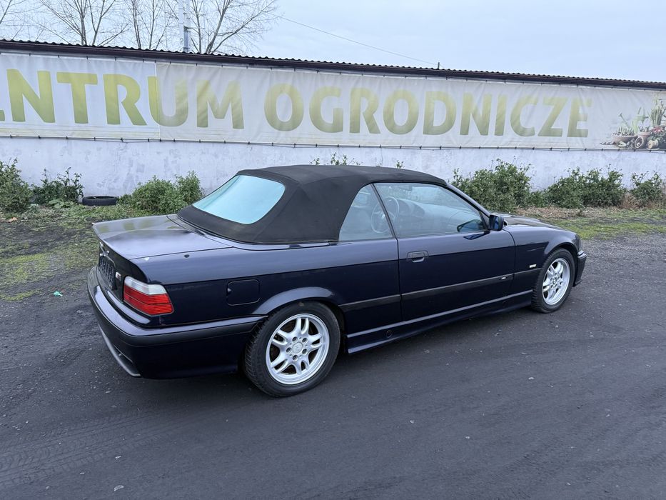 BMW e36 cabrio M pakiet z Vinu Sportsize Klima Skóra