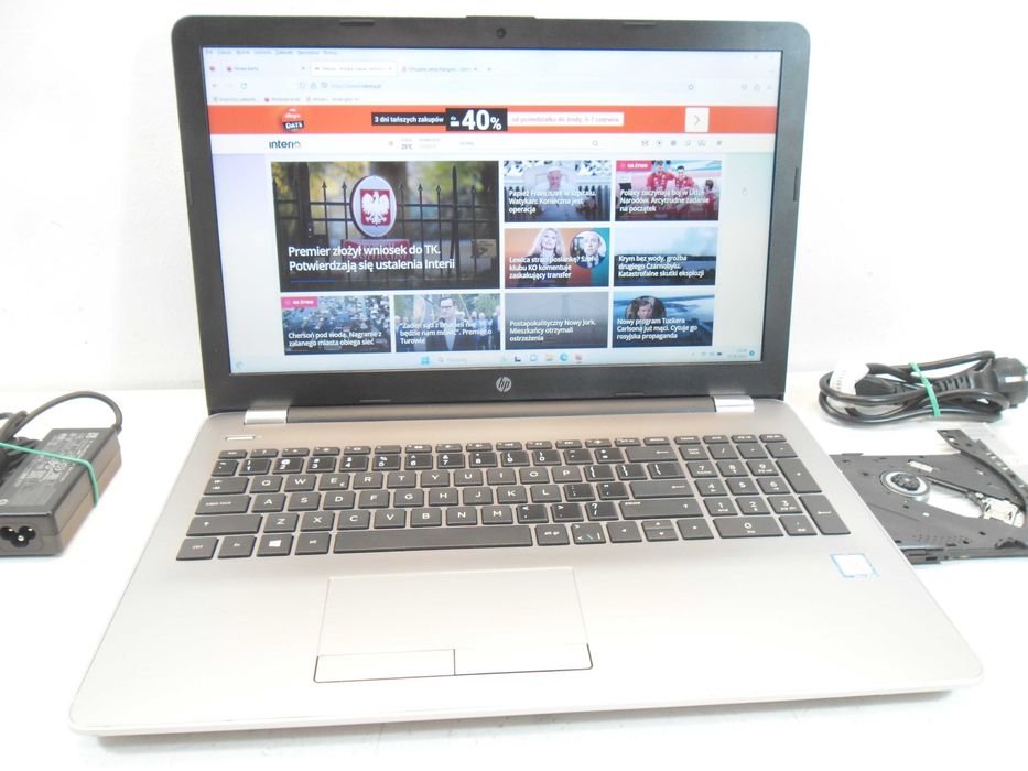 Laptop HP 250 G7 i5 4x3.90/16GB/SSD Stan bardzo dobry, Gwar. 1rok FV23