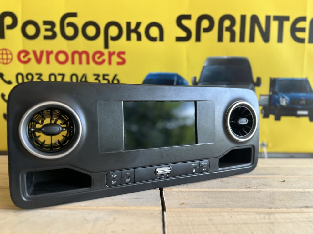 магнітола навігація середня 2din мерседес sprinter w907-910