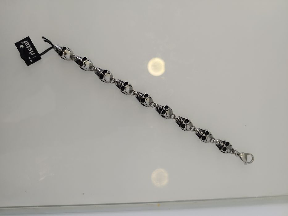 Pulseira em aço inoxidável