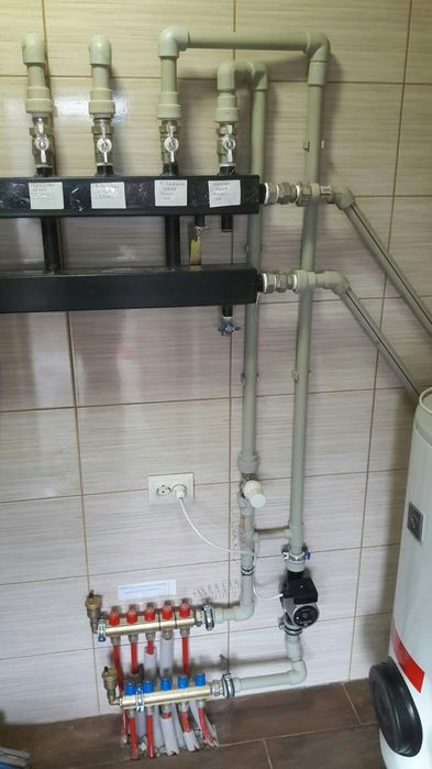 Сантехнічні роботи, отоплення ( теплі підлоги)