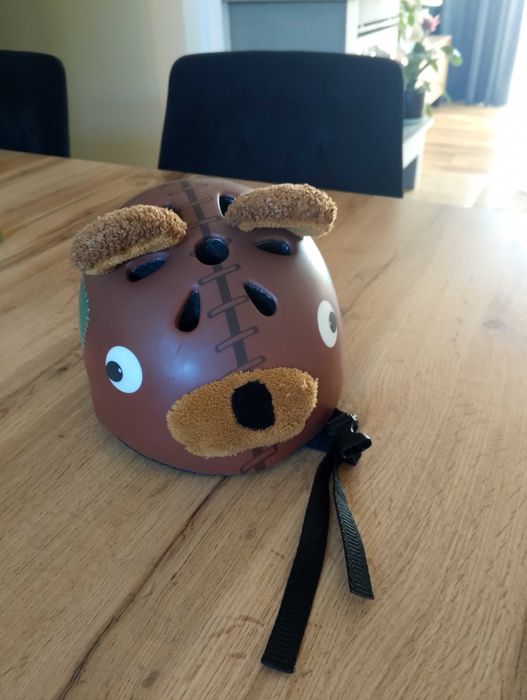 Kask rowerowy 50 -54 cm S,M Miś słodki