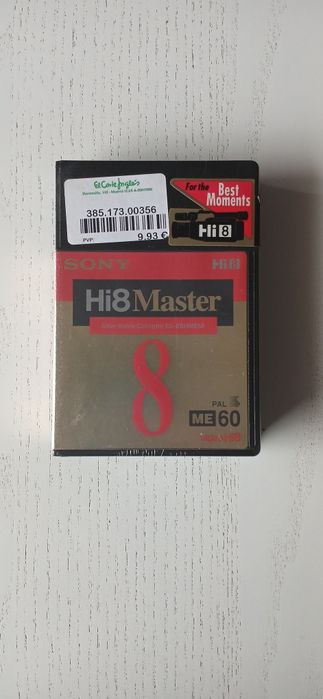 SONY Hi8 Master Cassetes para camera de vídeo.