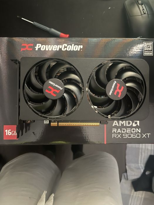 Amd radeon powercolor rx 9060 xt