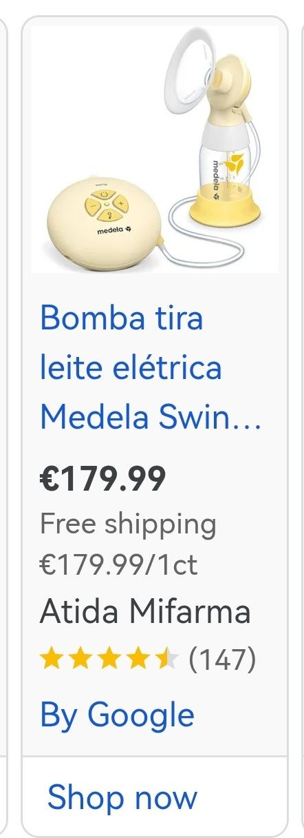 Medela Swing Bomba Extrator Leite: como nova inclui todos acessórios