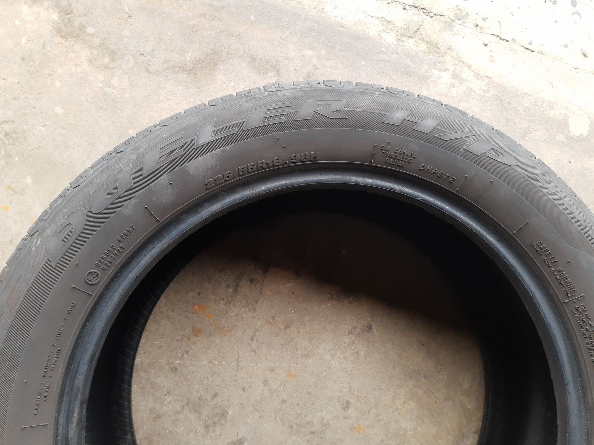 Komplet opon letnich Bridgestone 225/55 R18