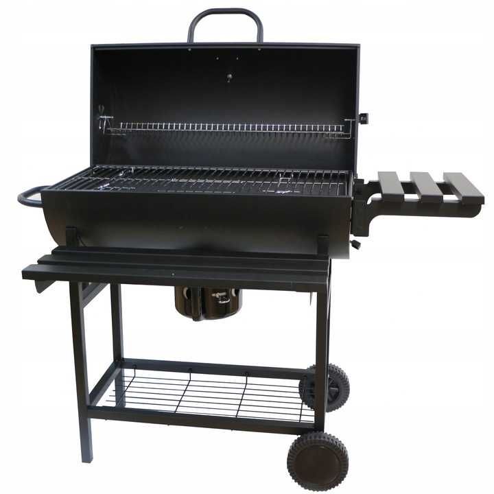 Grill Węglowy Ogrodowy Popielnik + Półki