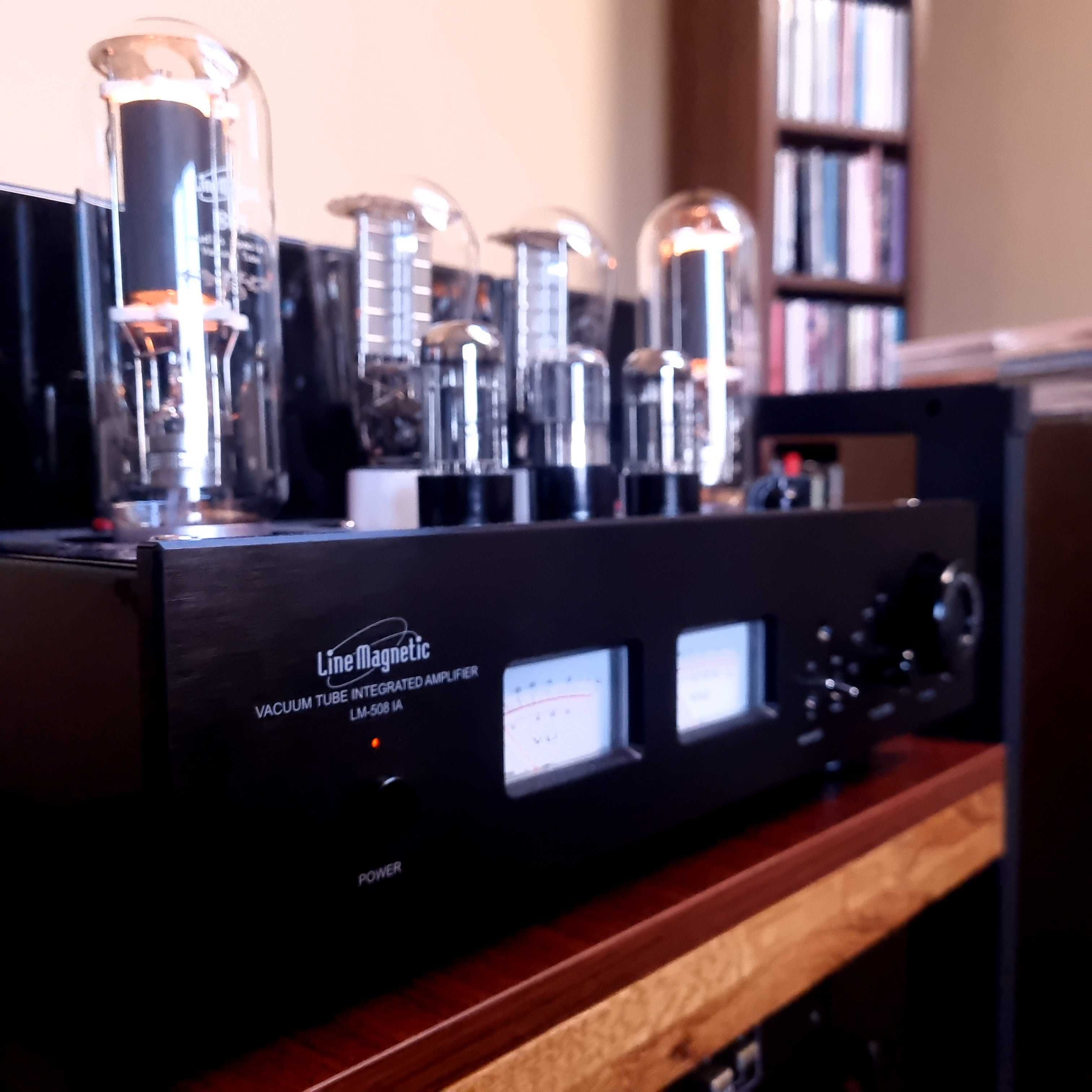 Wzmacniacz lampowy Line Magnetic LM 508 IA Single Ended