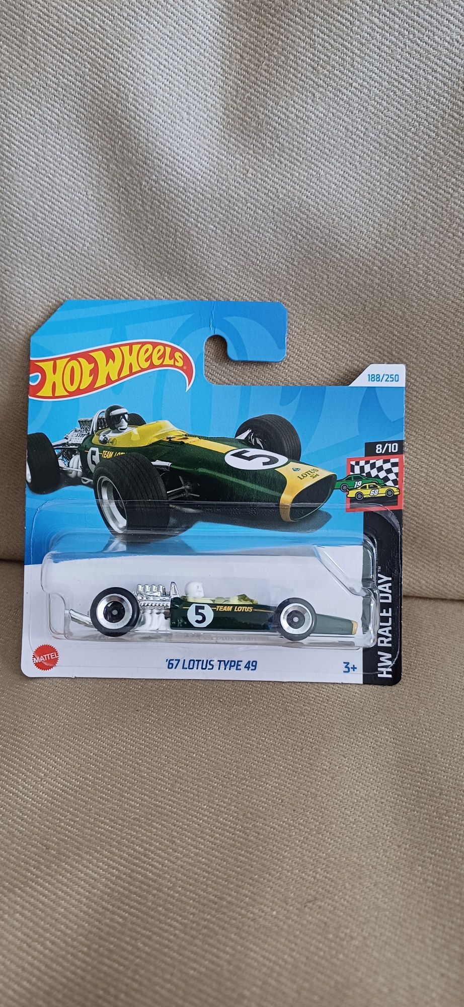 Hotwheels Lotus type 49 Jim Clark