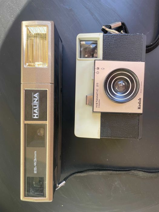 Máquinas Fotográficas KODAK e HALINA (com falhas)