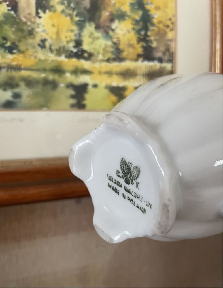 Mlecznik porcelanowy Tielsch Wałbrzych, PRL