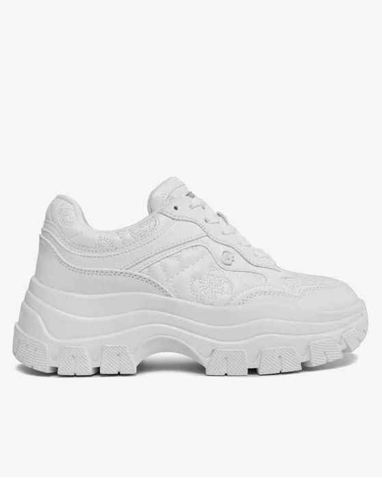 Oryginalne Sneakersy damskie sportowe GUESS FLPBR4FAL12 modne 39 Białe