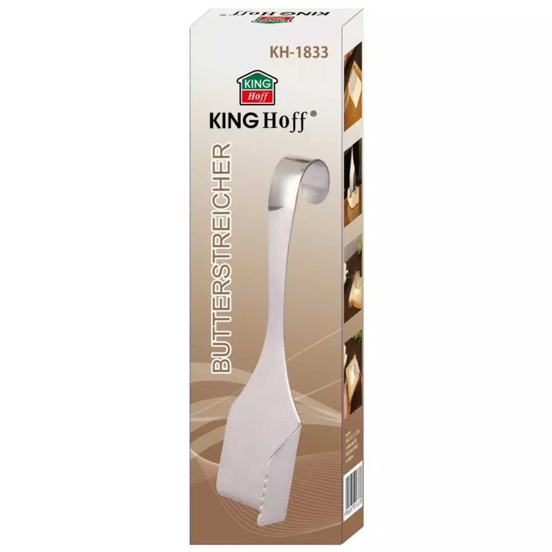 Stalowy nóż do masła Kinghoff szpatułka nożyk maślniczka prezent