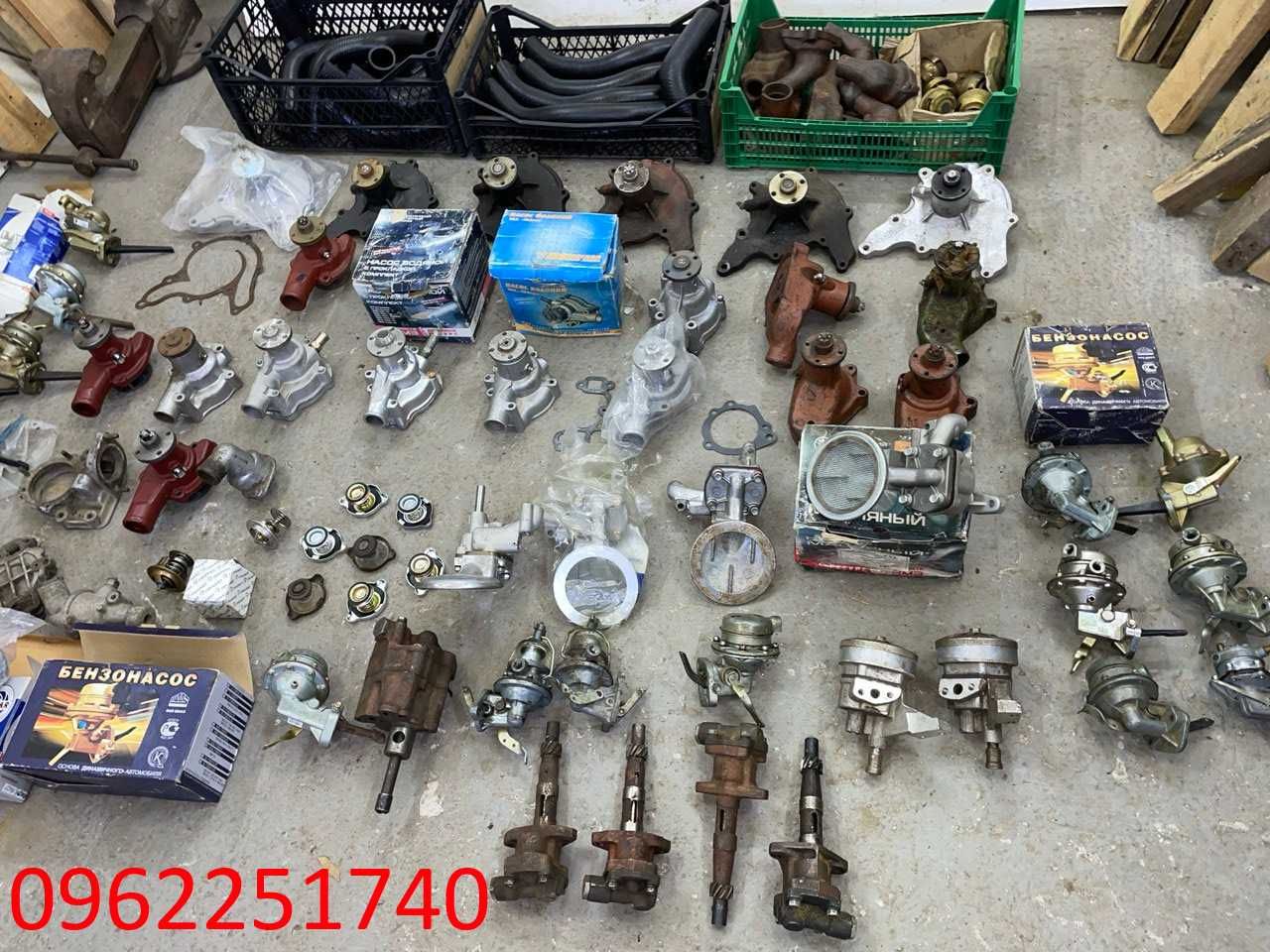 Помпи, бензонасоси, маслонасоси Газ 53, Газ 66, Газ 3307, Уаз, Зіл
