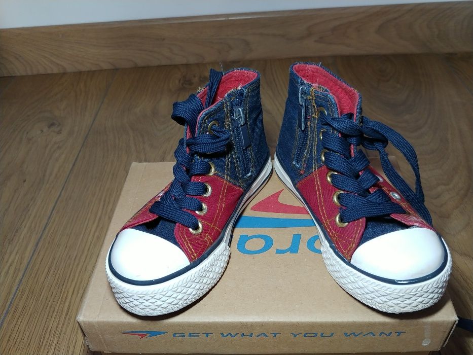 Buty dziecięce trampki wysokie roz. 26 Sprandi