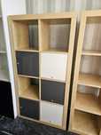 Regał IKEA kallax 2x4 jasny brąz/dostawa