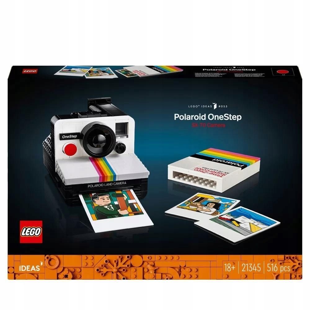 Lego Ideas 21345 Polaroid Onestep Sx-70, Lego