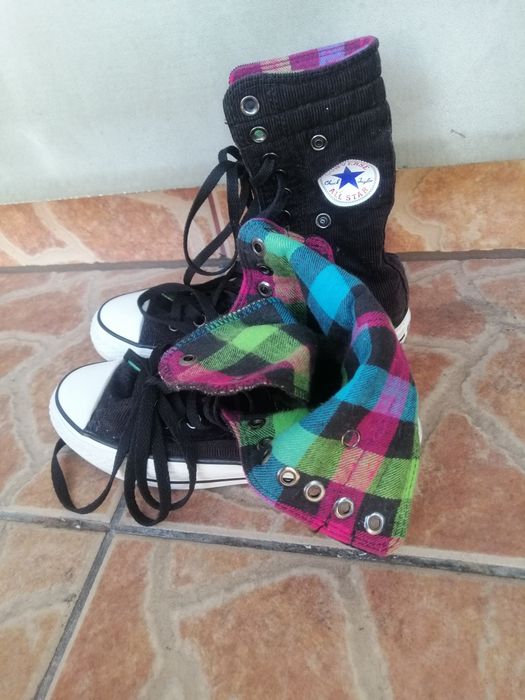 Trampki tenisowki wysokie nowe converse 36,5