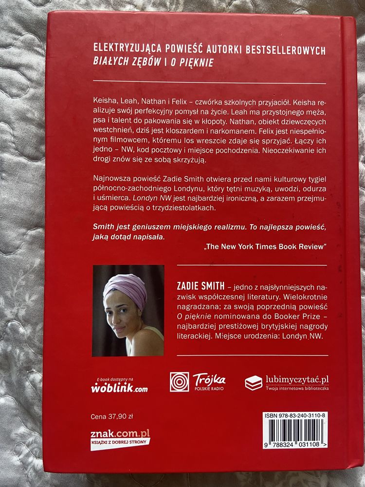 Książka Londyn NW Zadie Smith