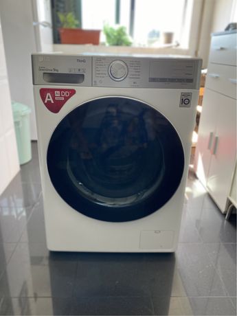 Máquina de Lavar Roupa LG F4WV9009P2W (9 kg - 1400 rpm - Branco