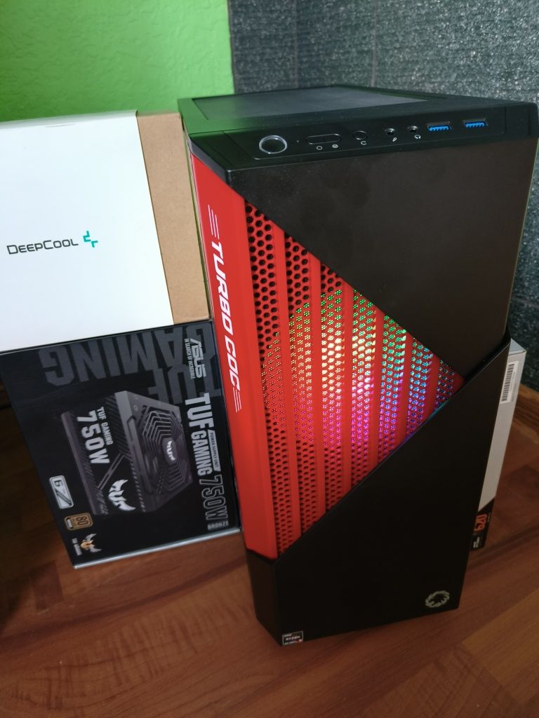 Iгровий пк AM5 Ryzen 5 7500f/16gb ddr5/
