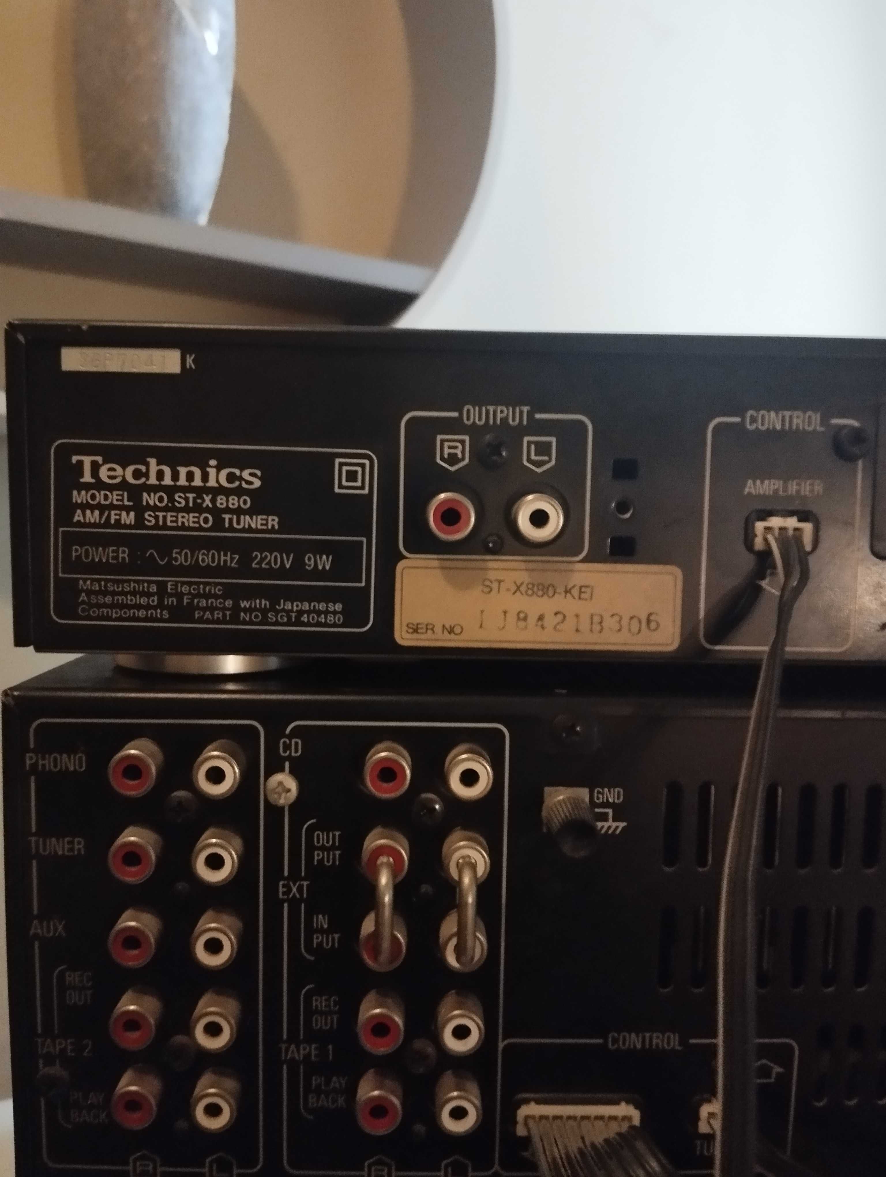 Wieża Technics  ST-X, SU-X, RS-X. 3 elementy