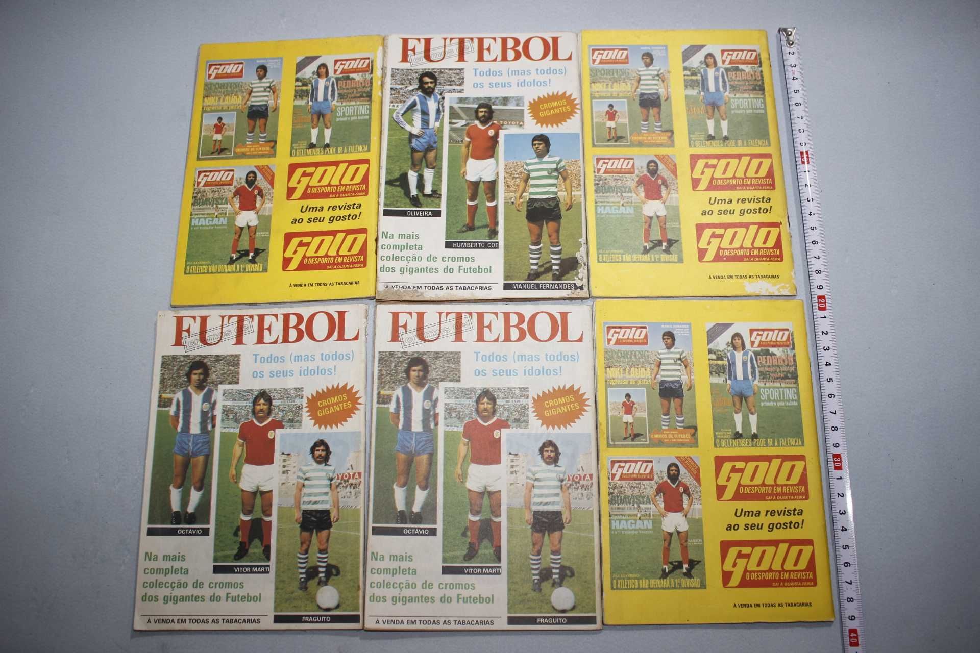 Revistas de Futebol-Anos 70-IDOLOS-FCP Porto-SCP Sporting-SLB Benfica