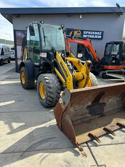 Komatsu WA80M-7  Ładowarka kołowa Komatsu WA80M-7 z 2016r hydrauliczne szybkozłącze