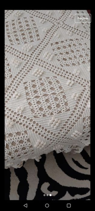 Colcha em renda nova