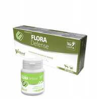 Flora Defence 60 kapsułek mocny probiotyk na biegunkę dla psów i kotów