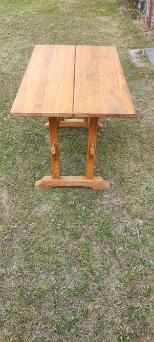 Stoliki drewniane orginalne lata 70