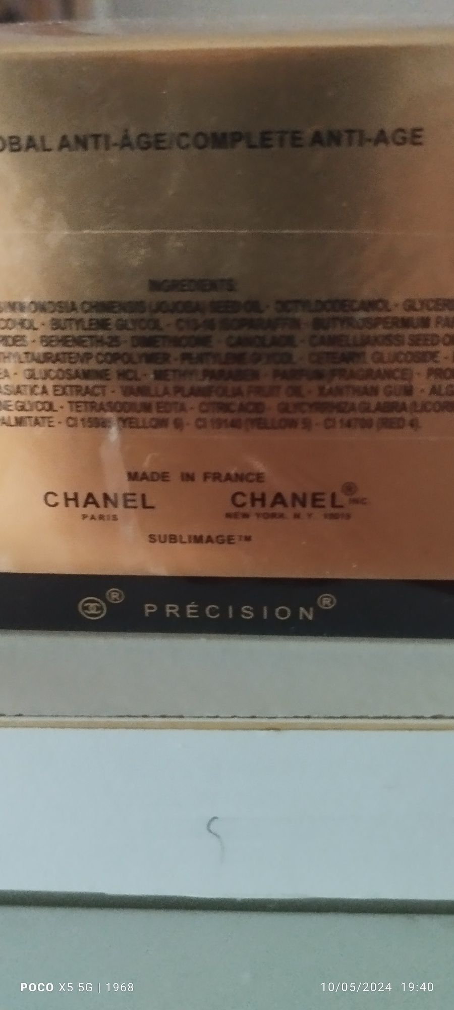 Creme sublimage da Chanel