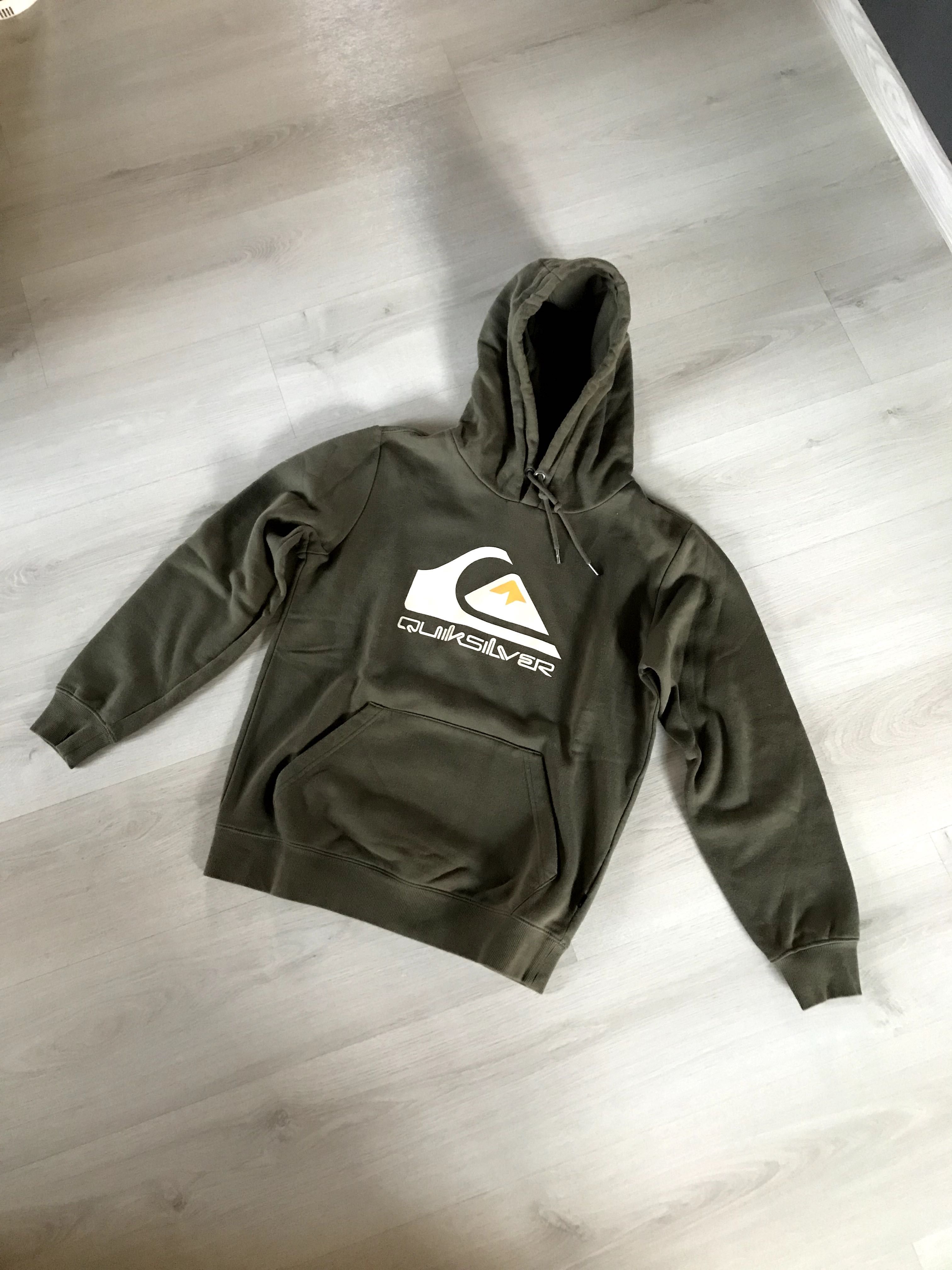Bluza młodzieżowa Quiksilver z kapturem r.S
