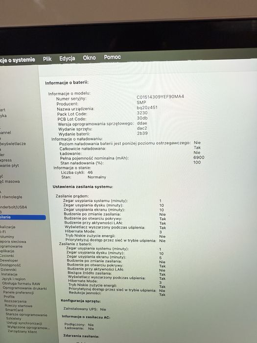 MacBook Pro 32 Gb 500 GB sd dysk / nówka bateria