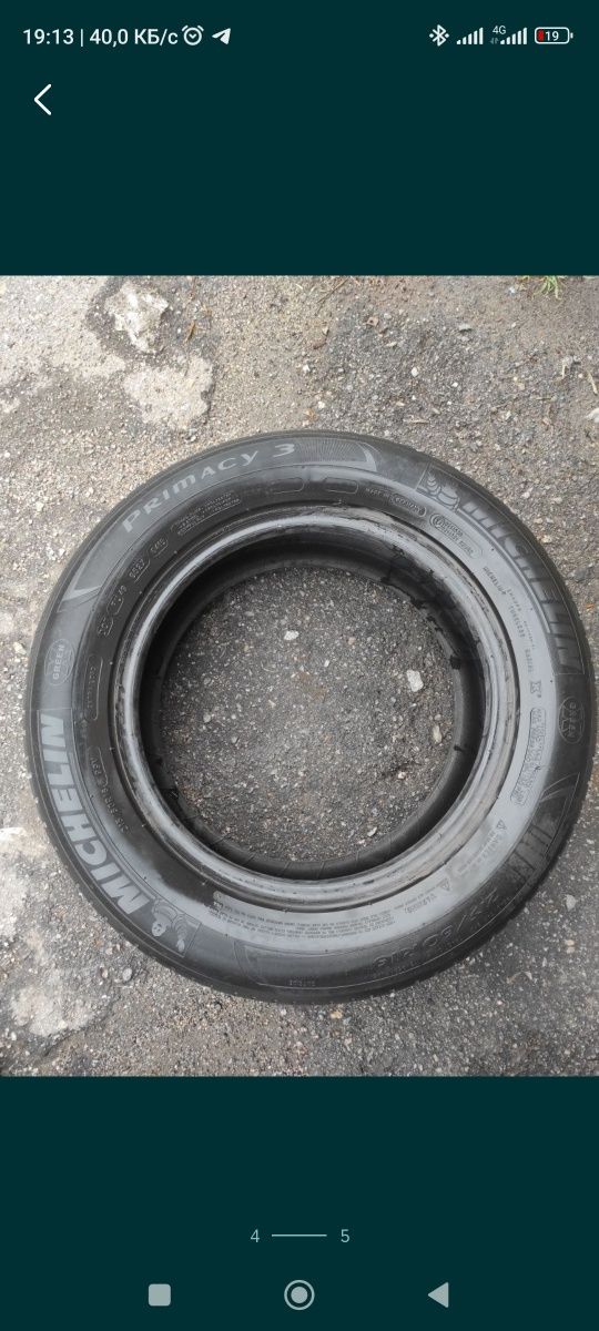 Летние шины р16 Michelin primercy 3 215/60 цена за комплект 400