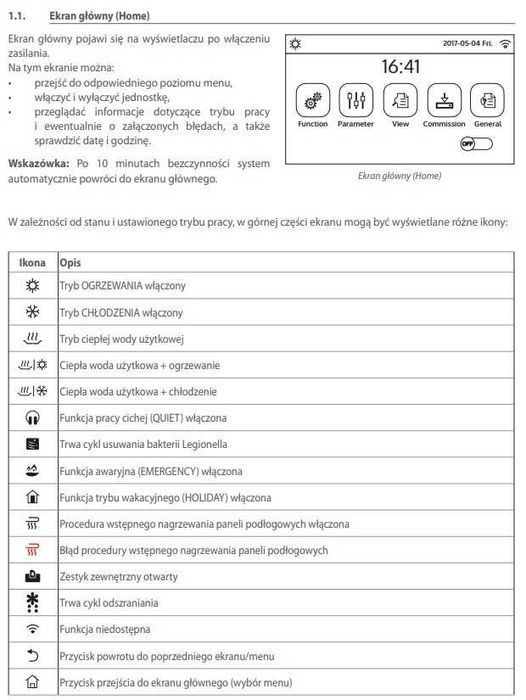 Pompa Ciepła Aermec 16kW Model HMI100T, 3 Fazy Wi-Fi. Komplet.