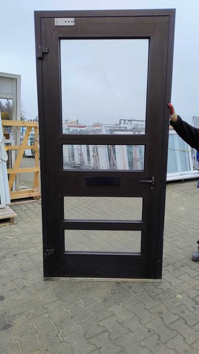 Drzwi aluminiowe wewnętrzne Profil zimny