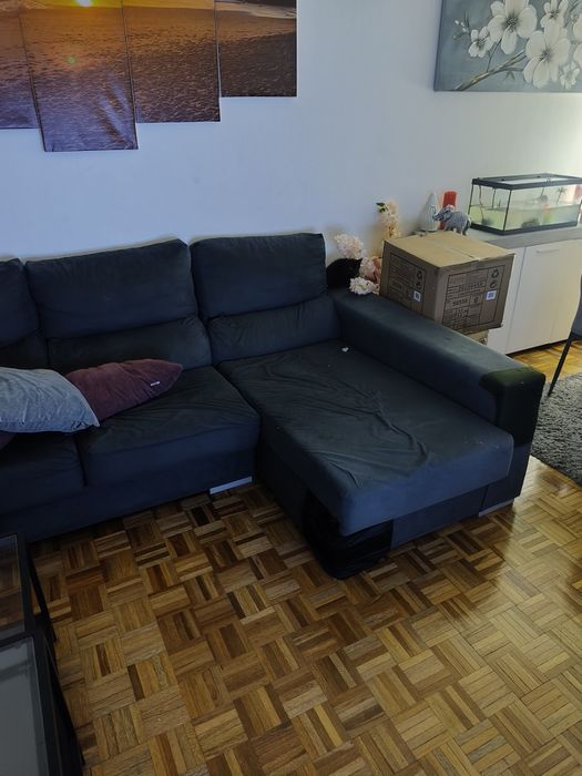 Sofá 3 lugares usado