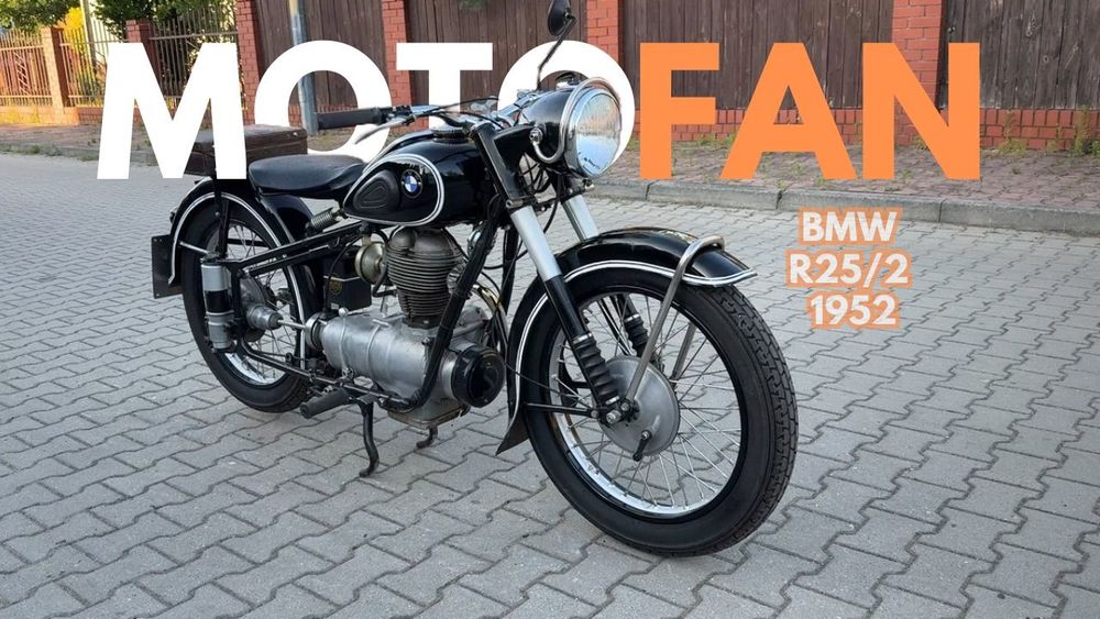 BMW R BMW R25 R25/2 Niemcy 2 właściciel 09.1952r Oldtimer klasyk inwestycja
