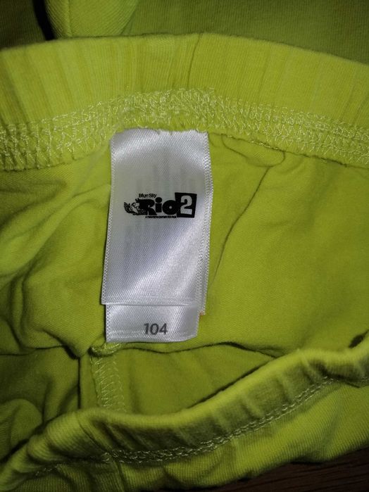 Conjunto de Calções da Rio 2: Tam 4 Anos (104 cm)