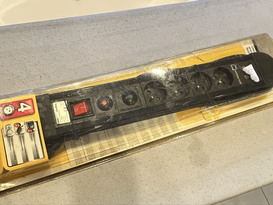 Listwa zasilajaca Hama 108822 TV nowa Warszawa