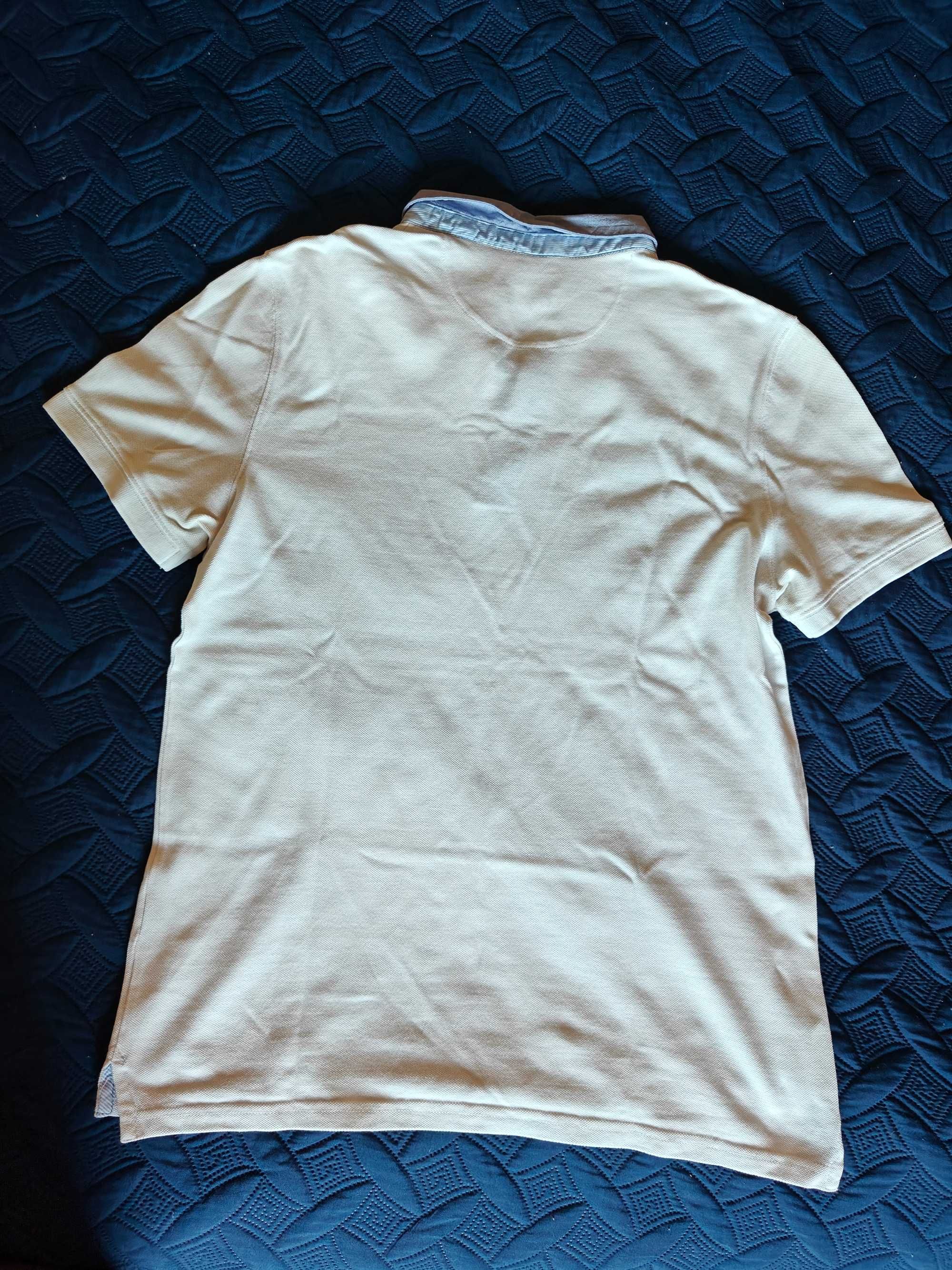 Polo Massimo Dutti branco tamanho M