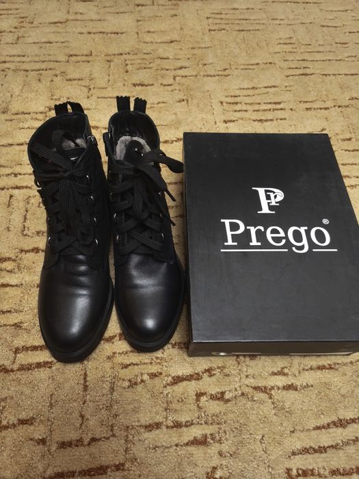Черевики зимові Prego з натуральної шкіри