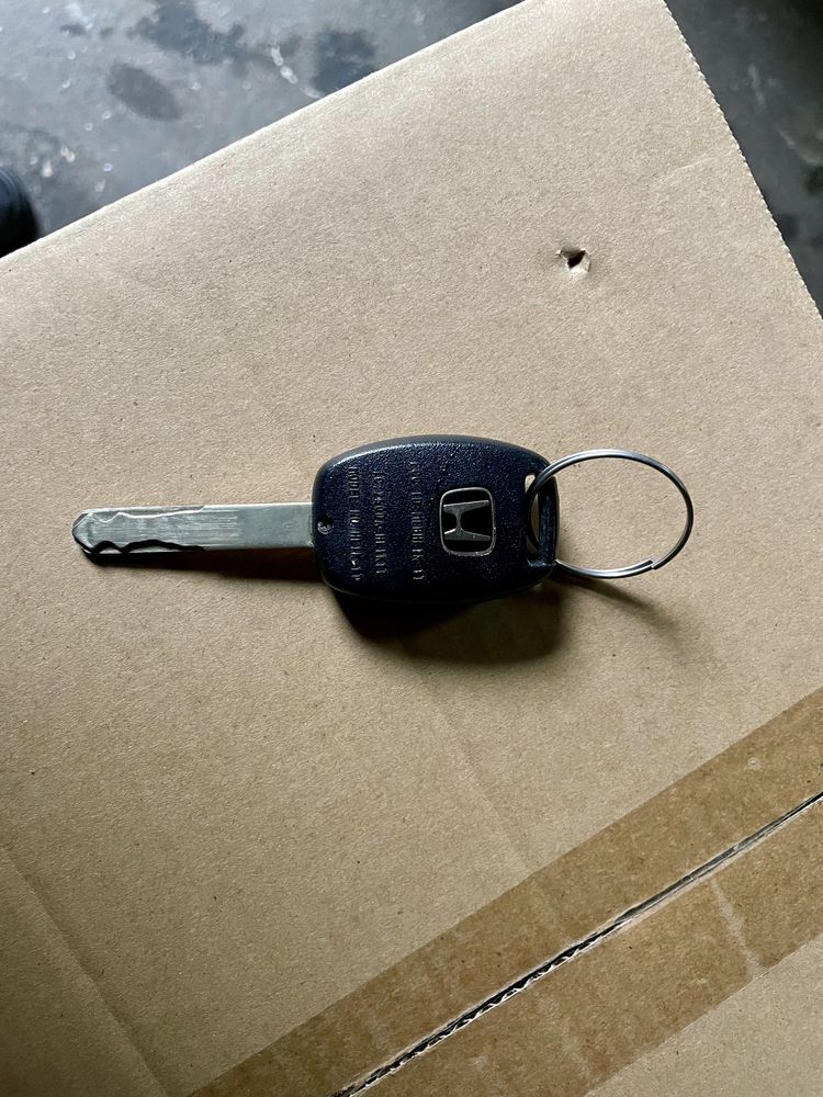 Ключ оригинальный Honda ключ хонда