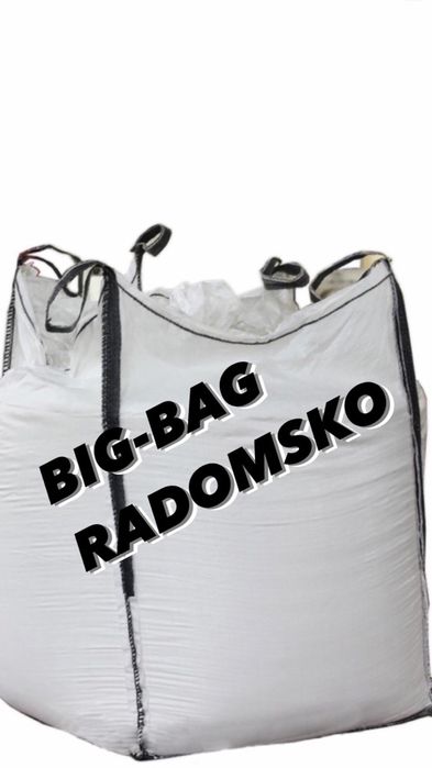 Big bag bagi begi na warzywa ziemniaki 94/94/60 cm