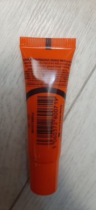 Dr. Pawpaw outrageous orange balm beztroska pomarańcza